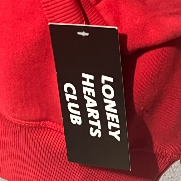 $120 NWT Lonely Hearts Club More Love Hoodie - Picture 4 of 4